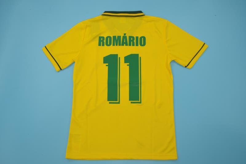 BRAZIL Retro Home Jersey 1994 image 2