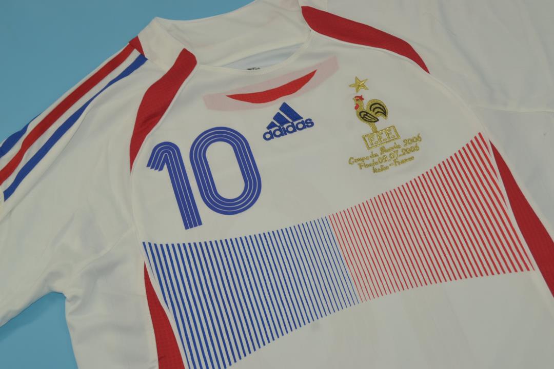 FRANCE Retro Away Jersey 2006 (WORLD CUP FINAL) image 1