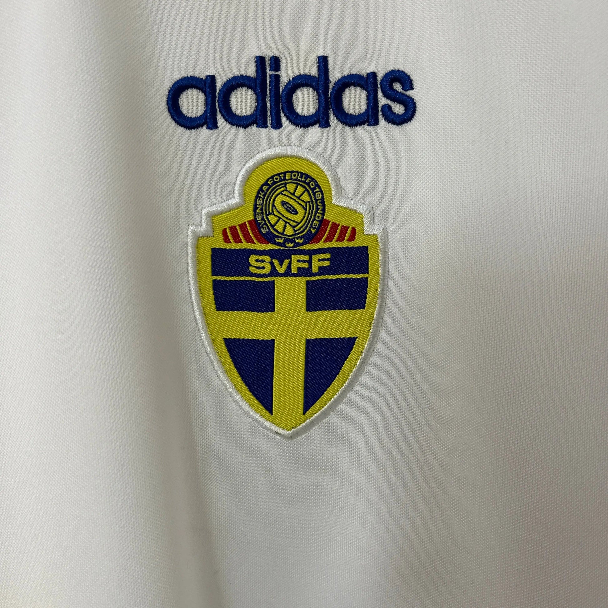 SWEDEN RETRO AWAY FOOTBALL JERSEY 1994 image 1