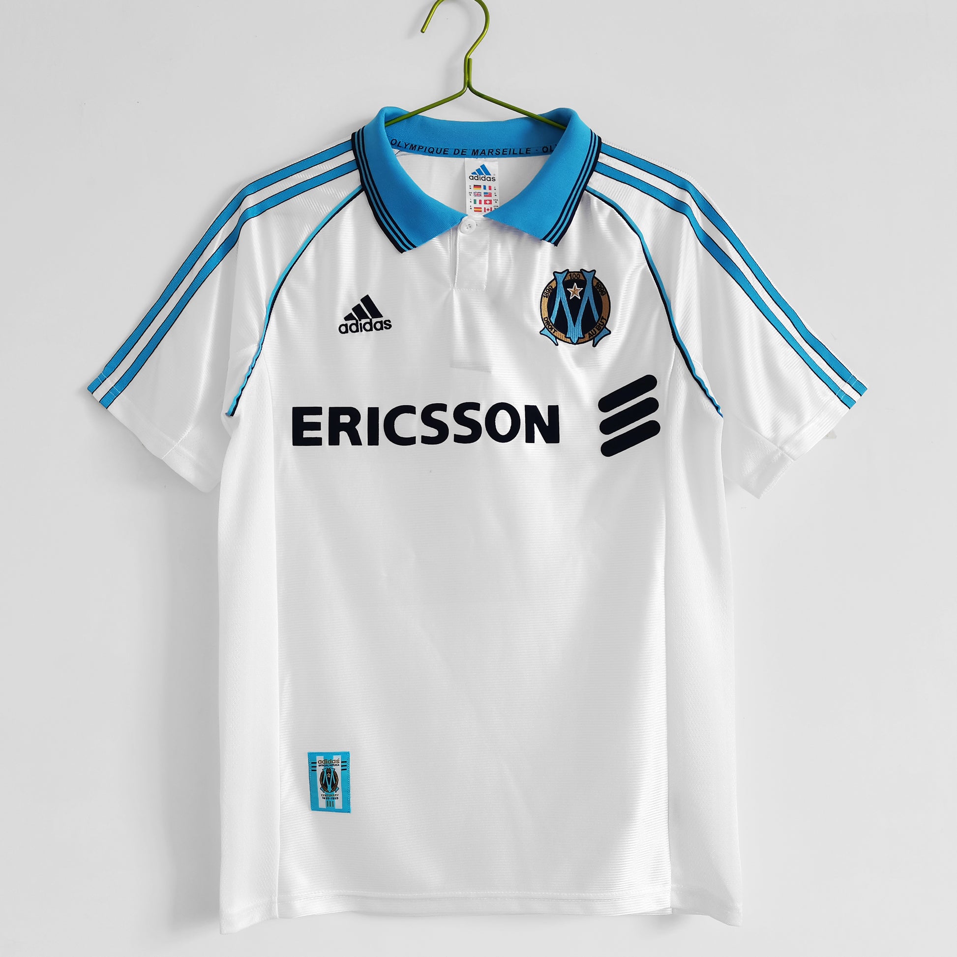 OLYMPIQUE DE MARSEILLE Retro Home Jersey 1998 image 0
