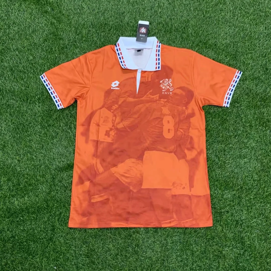 NETHERLANDS Retro Home Jersey EURO 96 image 0