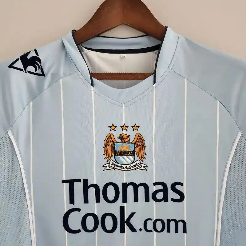 MANCHESTER CITY Retro Home Jersey  2008-09 image 2
