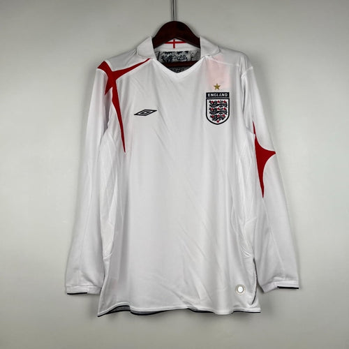 ENGLAND Retro L/S Home Jersey WORLD CUP 2006 image 0