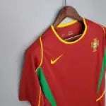 PORTUGAL Retro Home Jersey WORLD CUP 2002 image 4