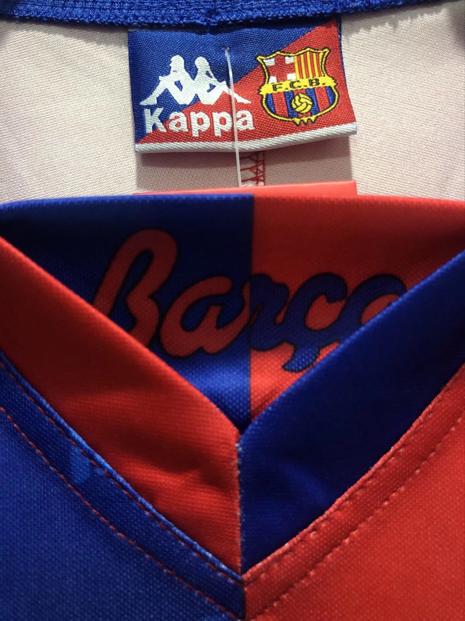 BARCELONA RETRO HOME FOOTBALL SHIRT 1992-95 image 6