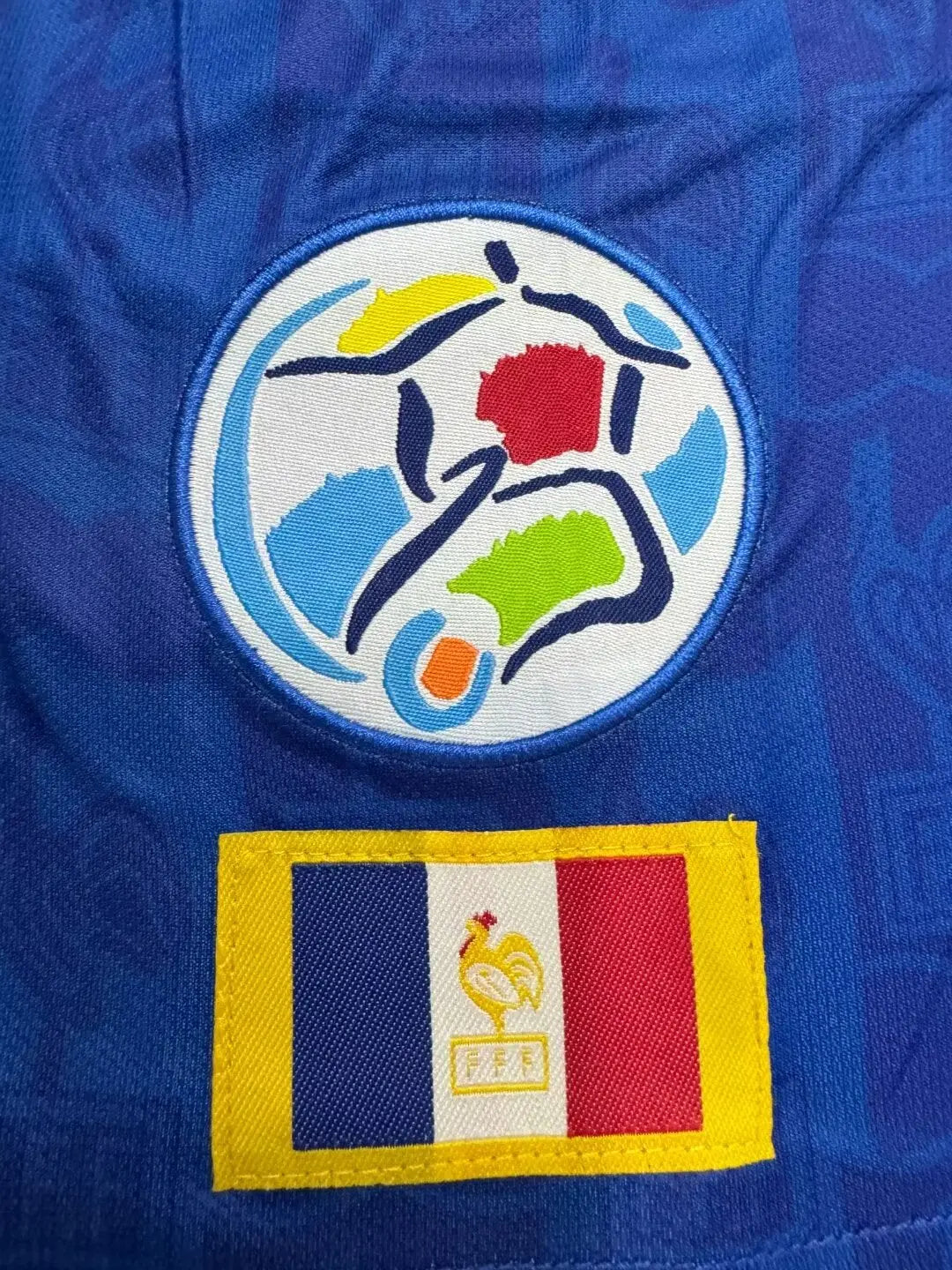FRANCE Retro Home Jersey EURO 96 image 2