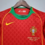PORTUGAL Retro Home Jersey EURO 2004 FINAL image 5