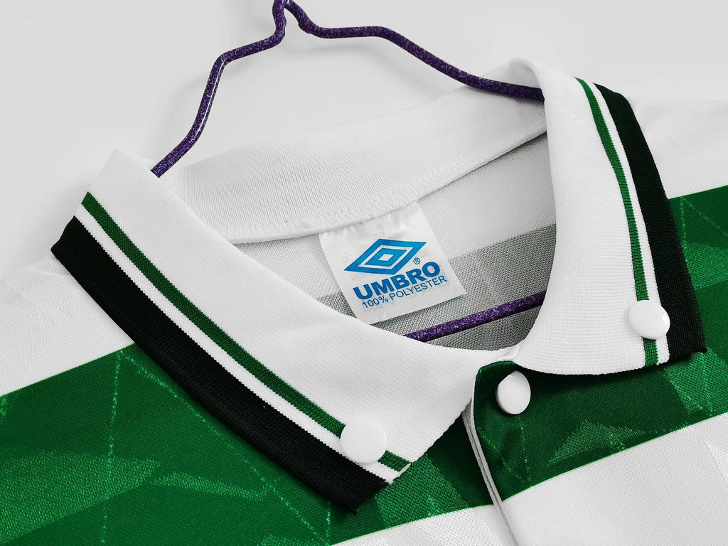 CELTIC FC Retro Home Jersey-1989 image 2