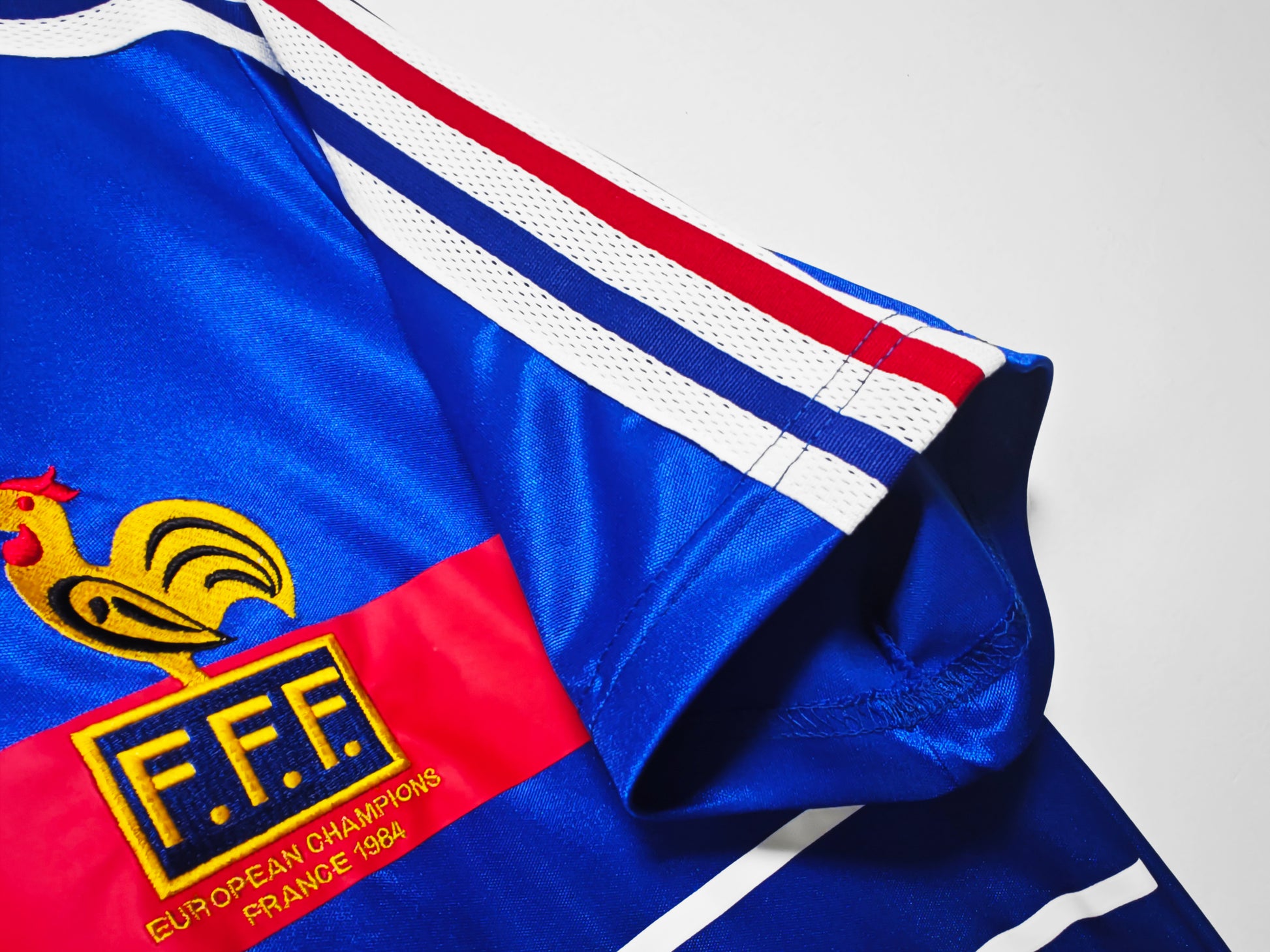 FRANCE Retro Home Jersey EURO 84 (CHAMPIONS) image 3