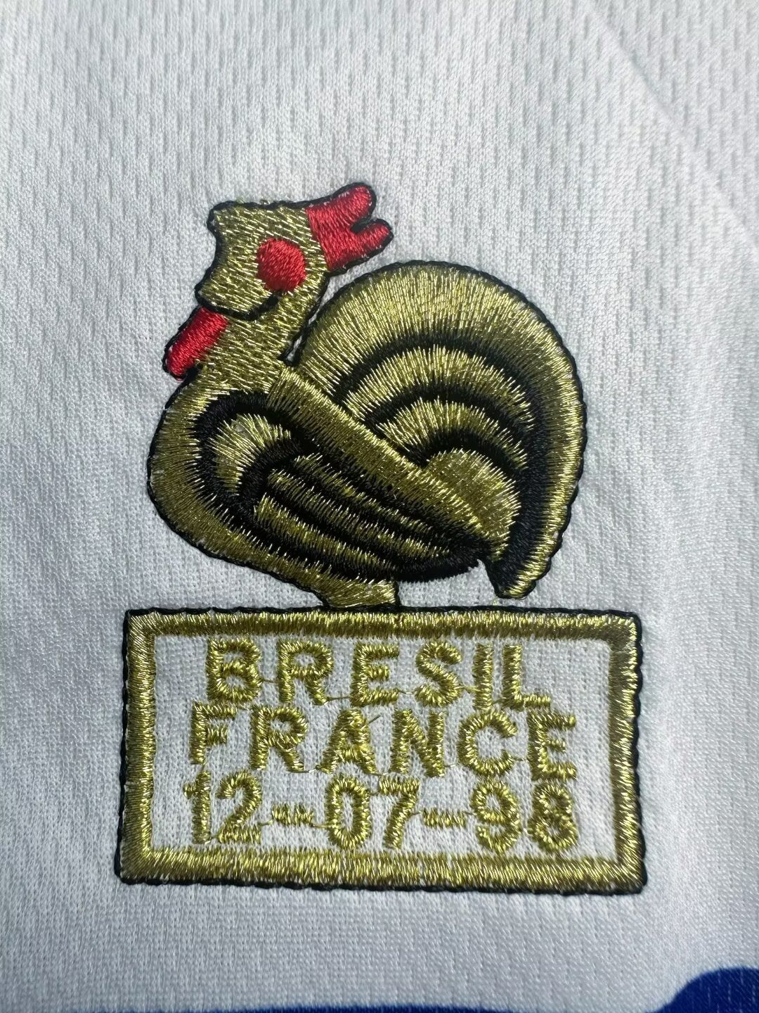 FRANCE Retro L/S  Away Jersey WORLD CUP 1998 image 7