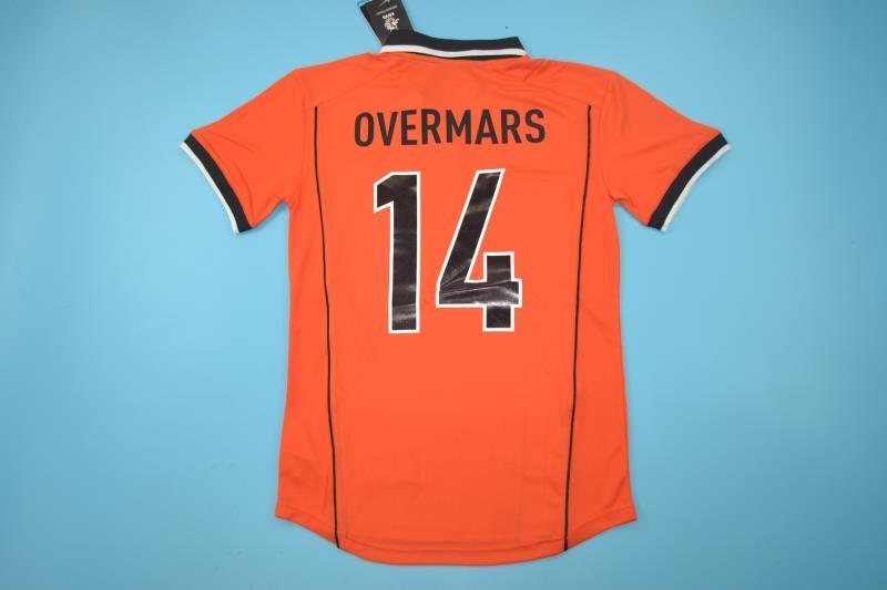 NETHERLANDS Retro Home Jersey 1998 image 13