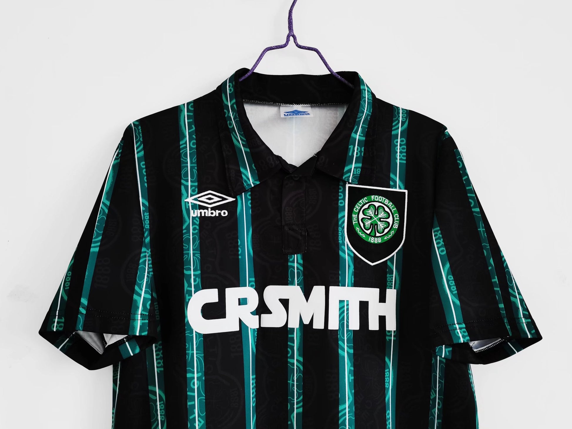 CELTIC FC Retro Away Jersey-1992-93 image 10