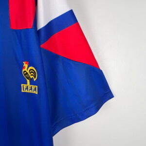 FRANCE Retro Home Jersey EURO 92 image 2