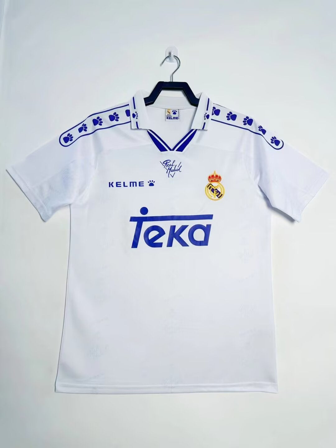 REAL MADRID Retro Home Jersey 1994-96 image 0