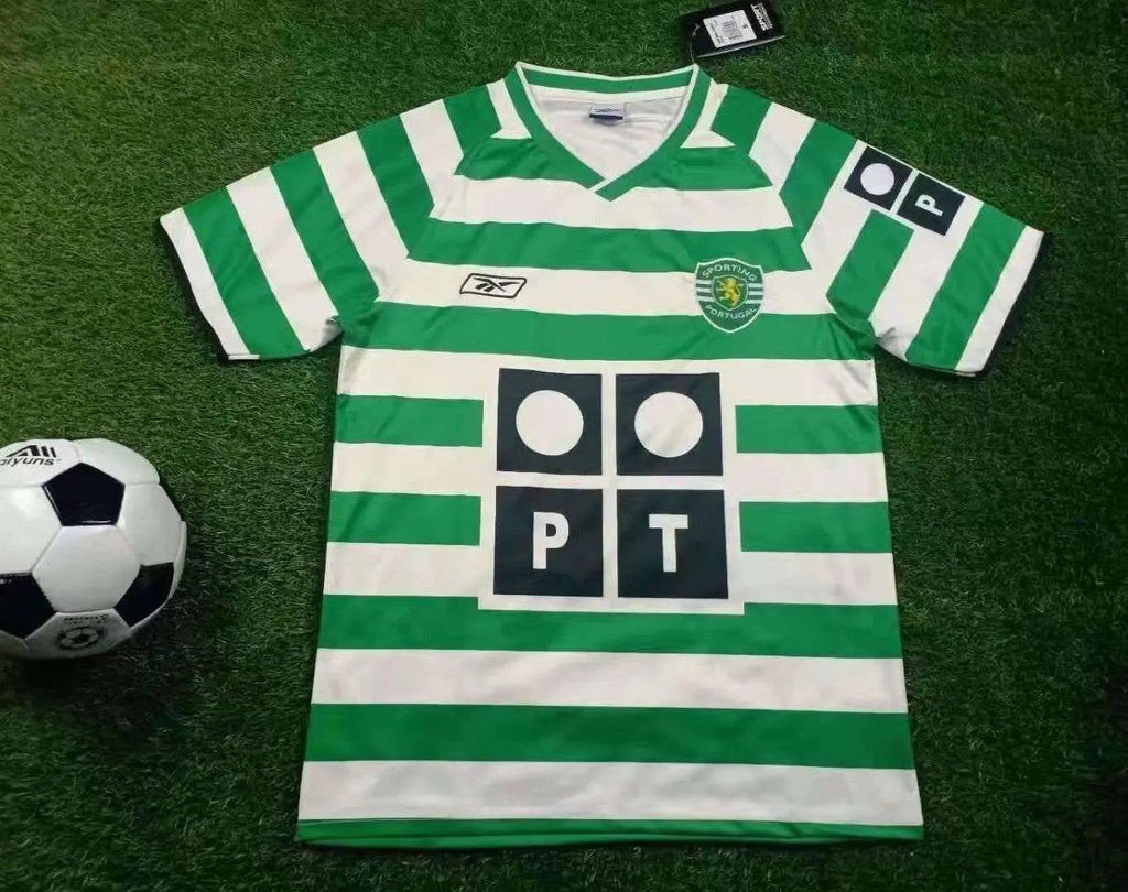 SPORTING LISBON Retro Home Jersey 2003-04 image 1