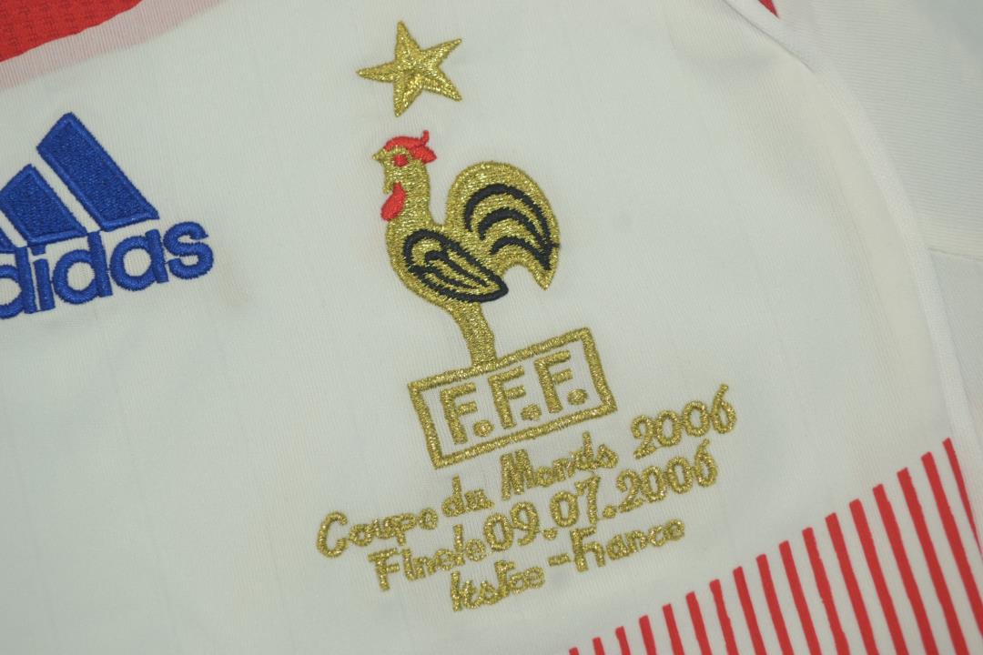 FRANCE Retro Away Jersey 2006 (WORLD CUP FINAL) image 12