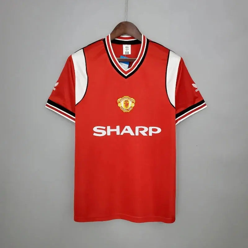MANCHESTER UNITED RETRO JERSEY 1985 image 0