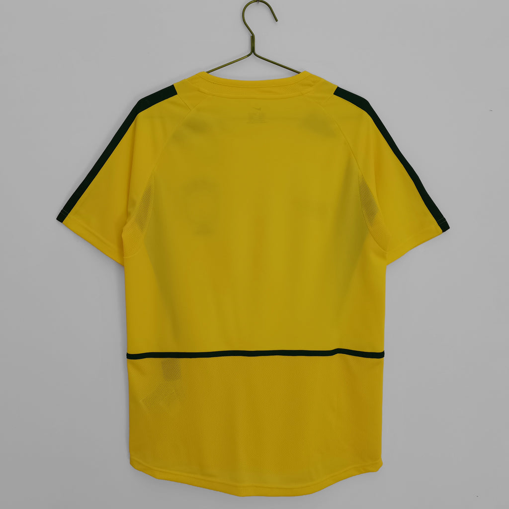 BRAZIL Retro Home Jersey 2002 image 1