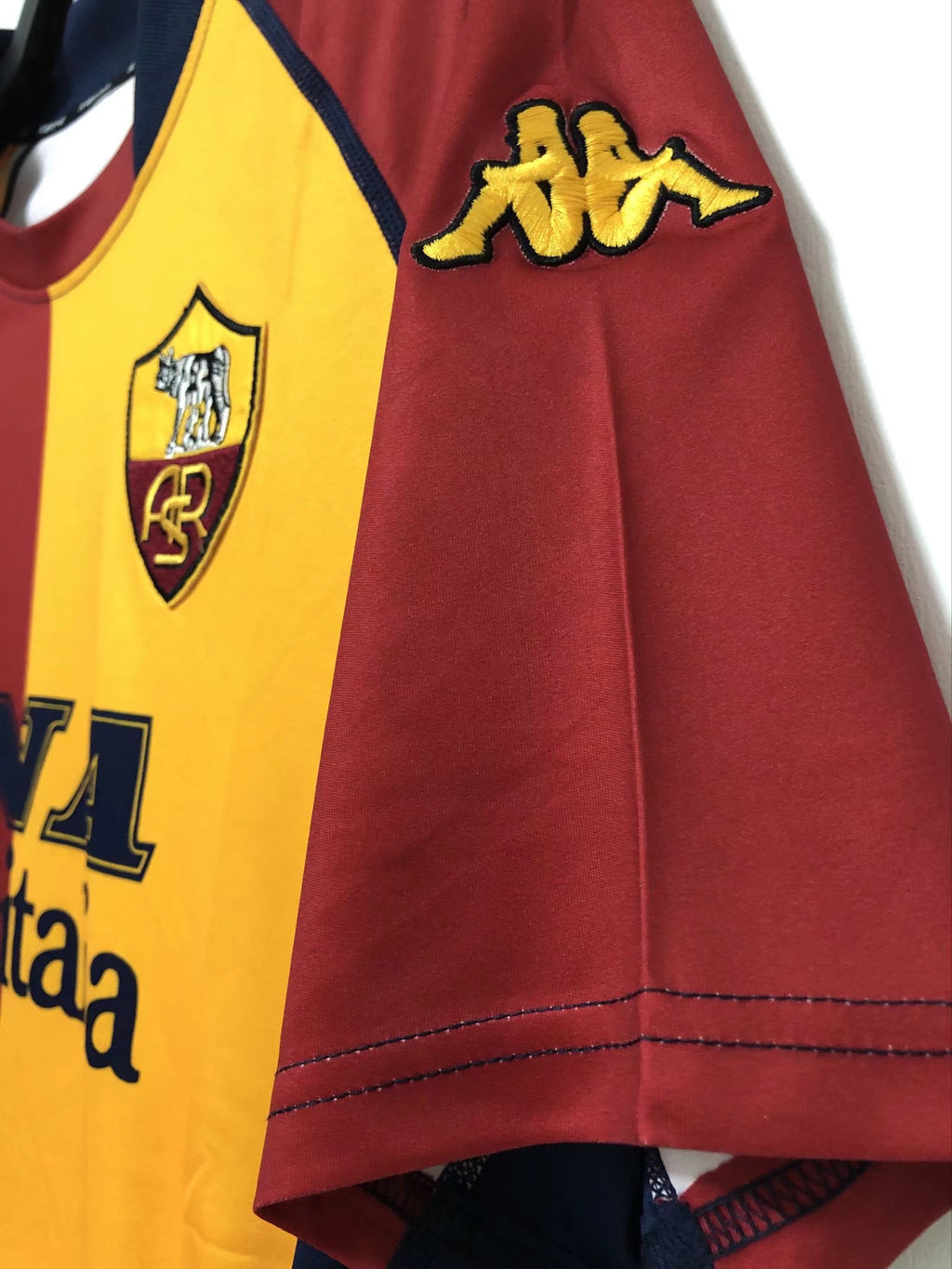 AS ROMA RETRO JERSEY 2000-01 - CHAMPIONS LEAGUE  image 10