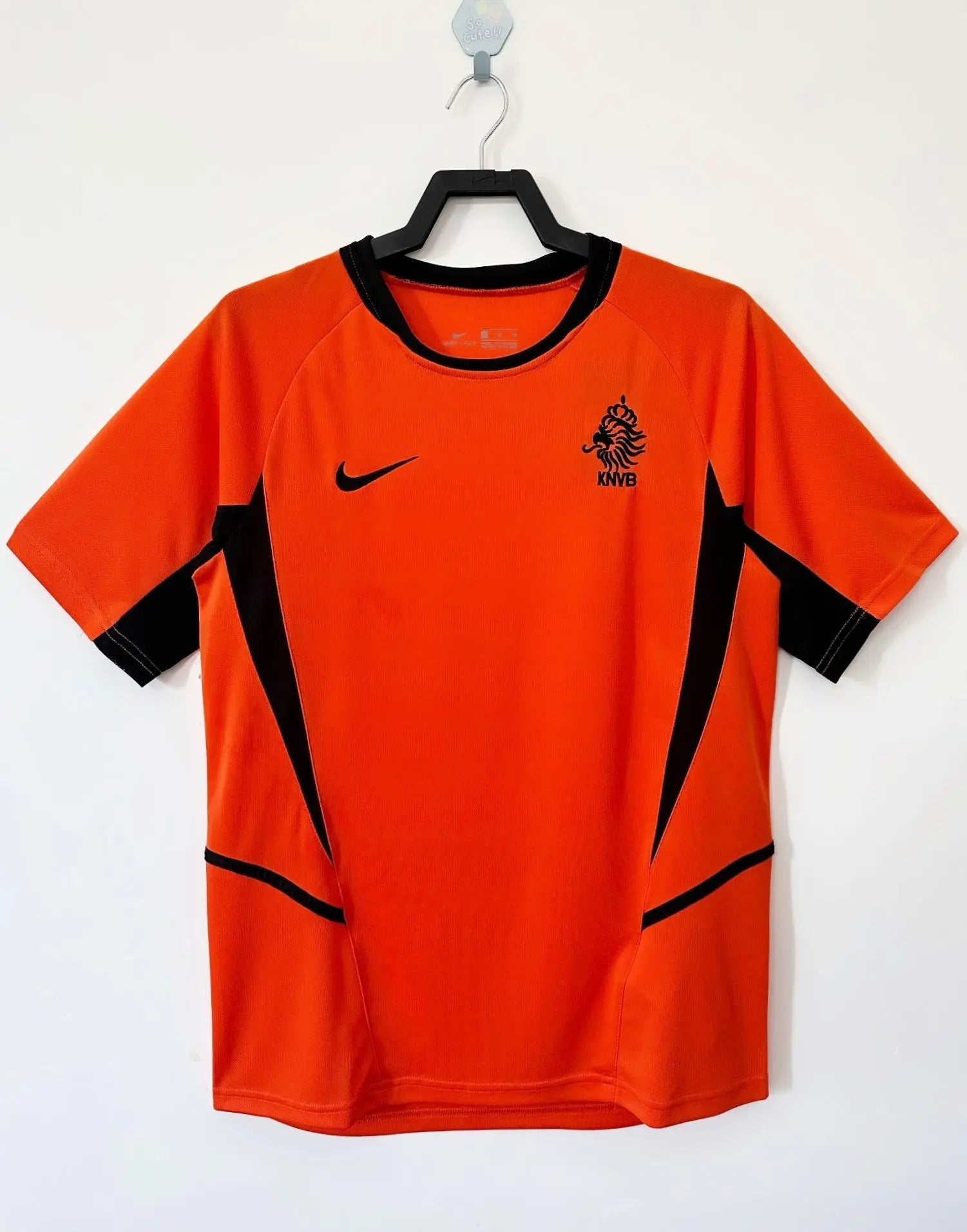 NETHERLANDS RETRO HOME FOOTBALL SHIRT 2002 image 0