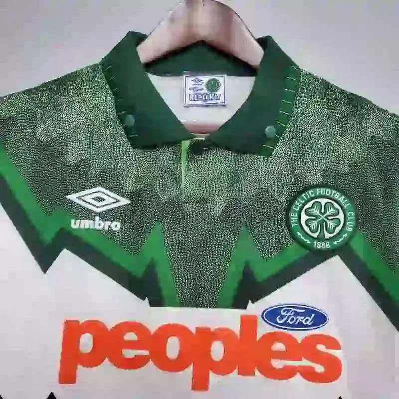 CELTIC FC Retro Home Jersey 1991-92 image 4