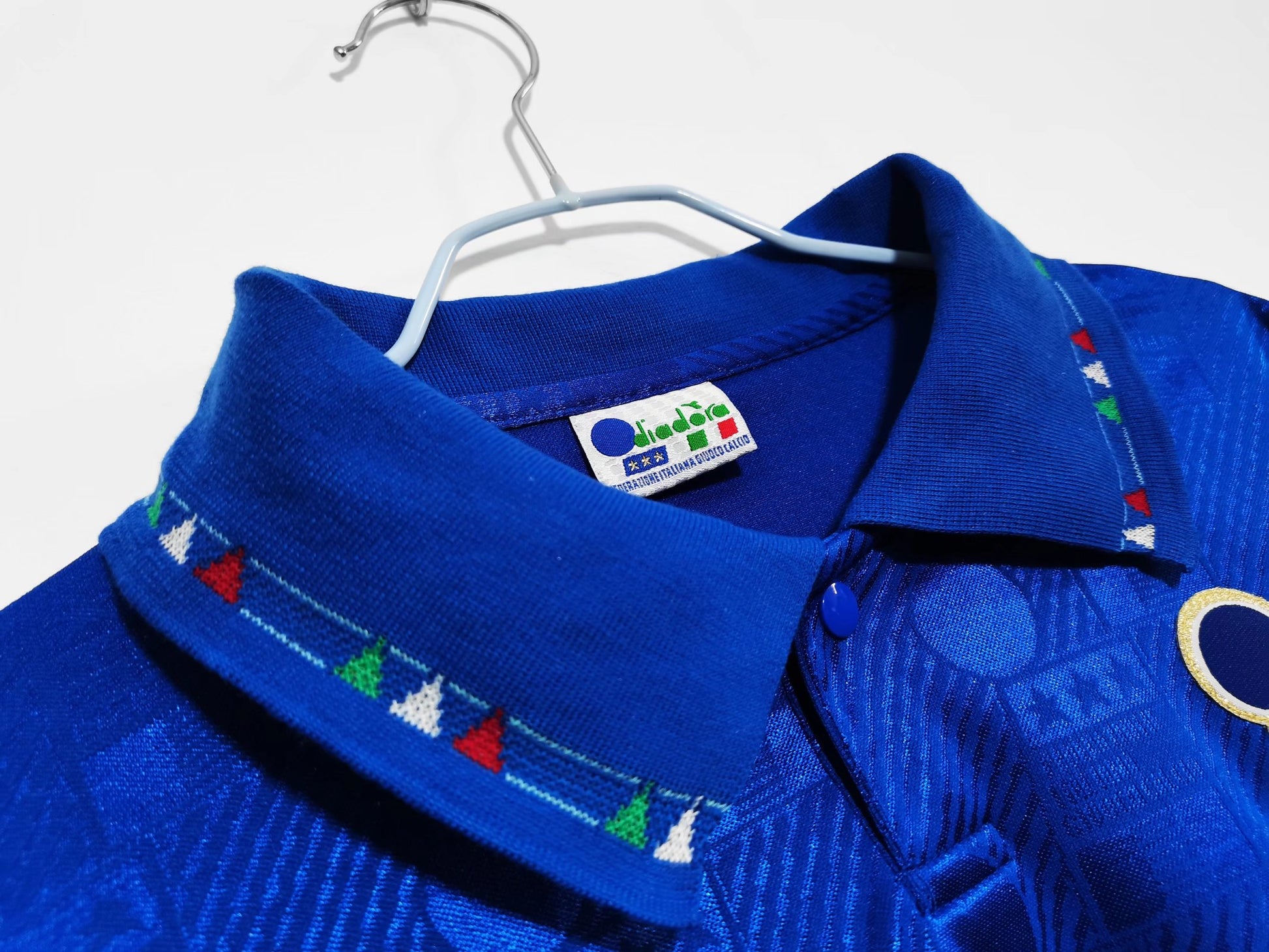 ITALY Retro Home Jersey World Cup 1994 image 4