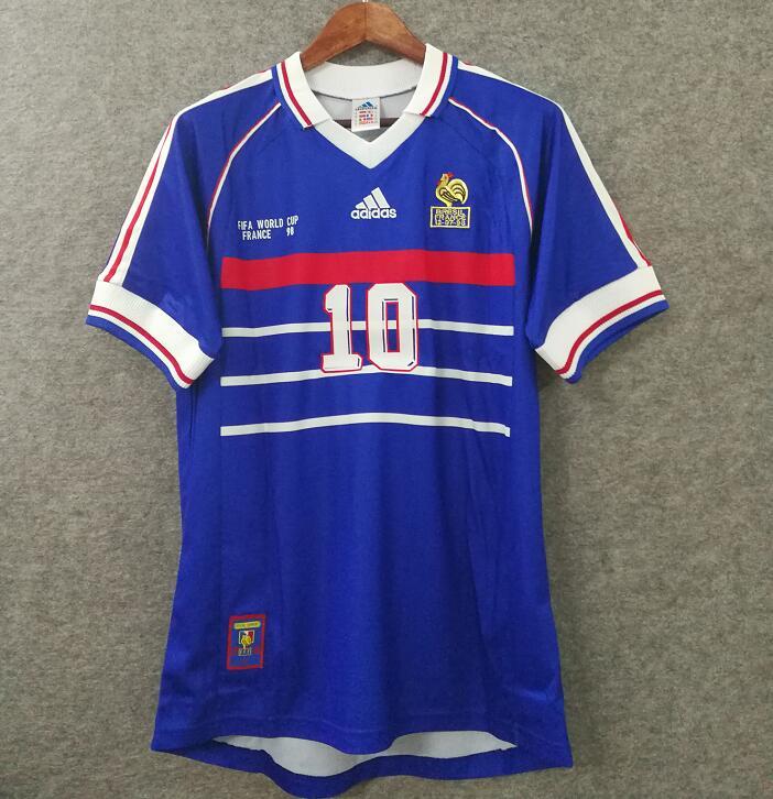FRANCE Retro Home WORLD CUP 1998 (WC Final Edition) image 1