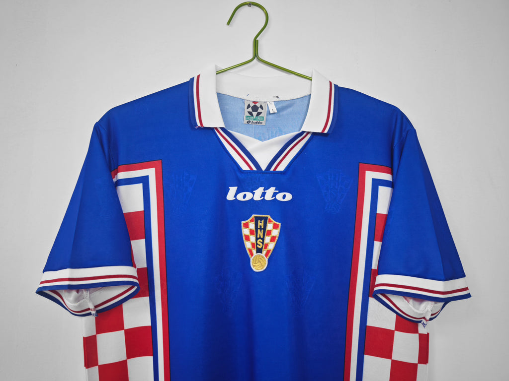 CROATIA Retro Away Jersey 1998 image 8