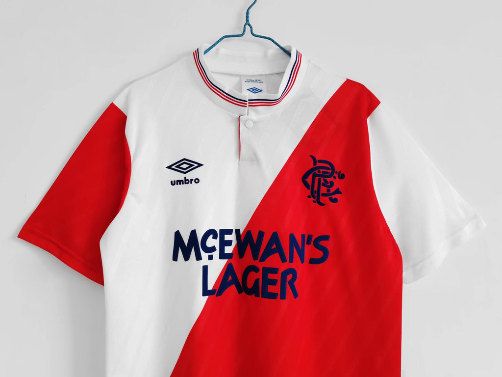RANGERS Retro Away Jersey-1987-88 image 1