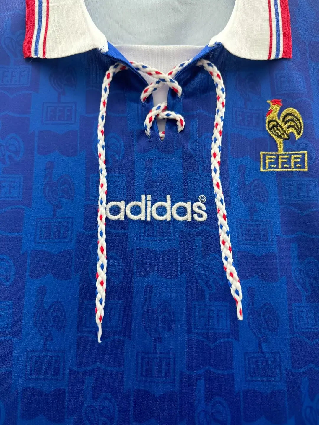 FRANCE Retro Home Jersey EURO 96 image 3