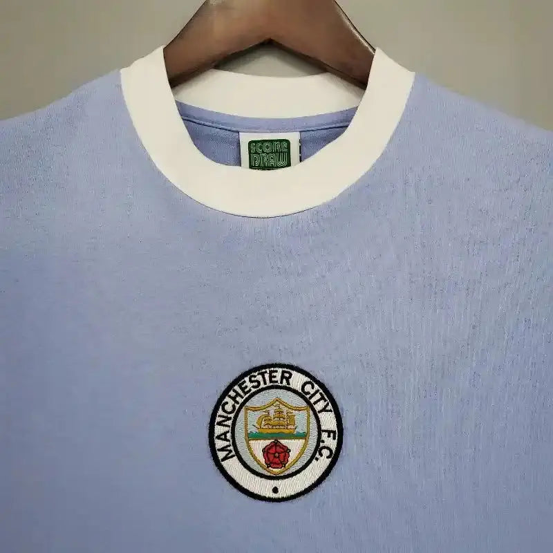 MANCHESTER CITY Retro Home Jersey 1972 image 1