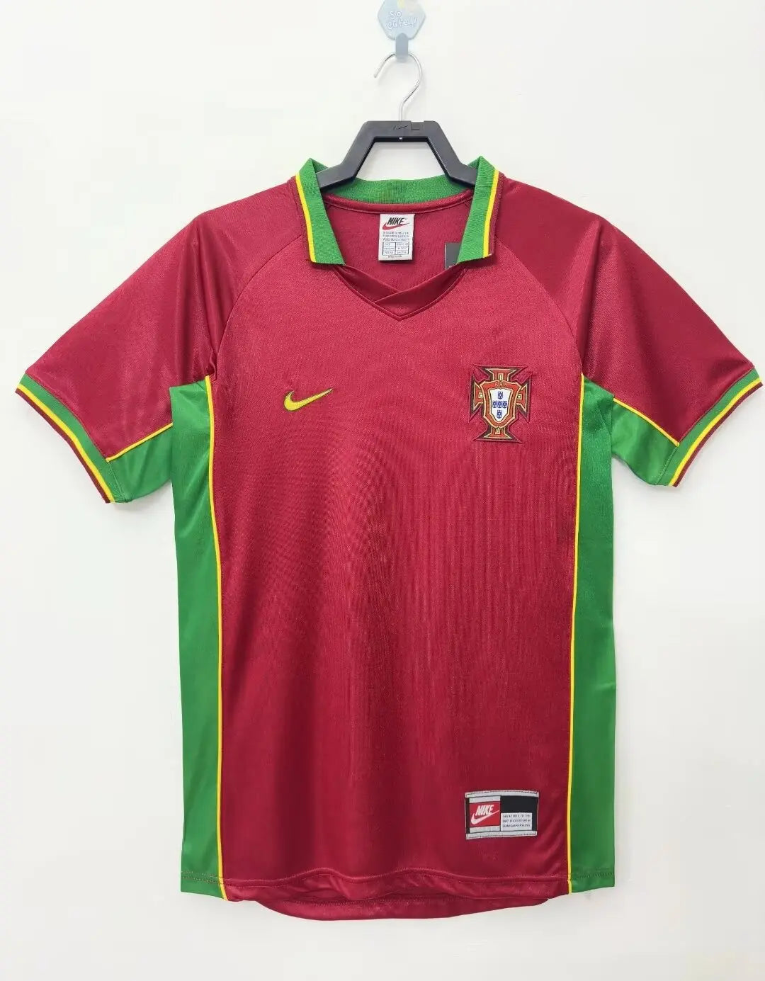 PORTUGAL Retro Home Jersey WORLD CUP 1998 image 0