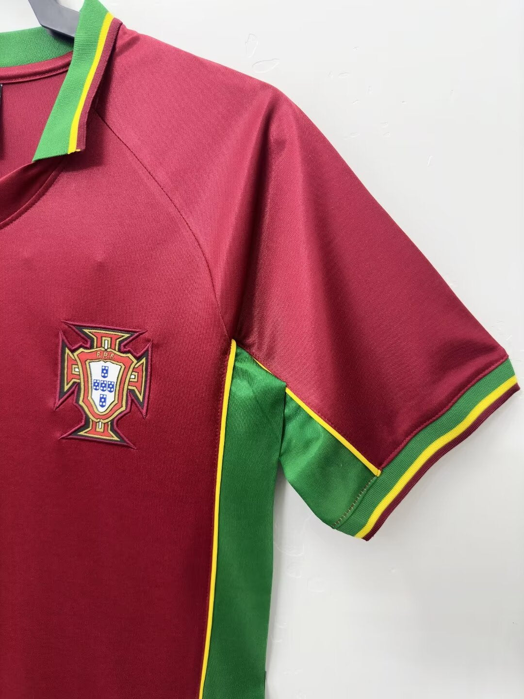 PORTUGAL Retro Home Jersey WORLD CUP 1998 image 4