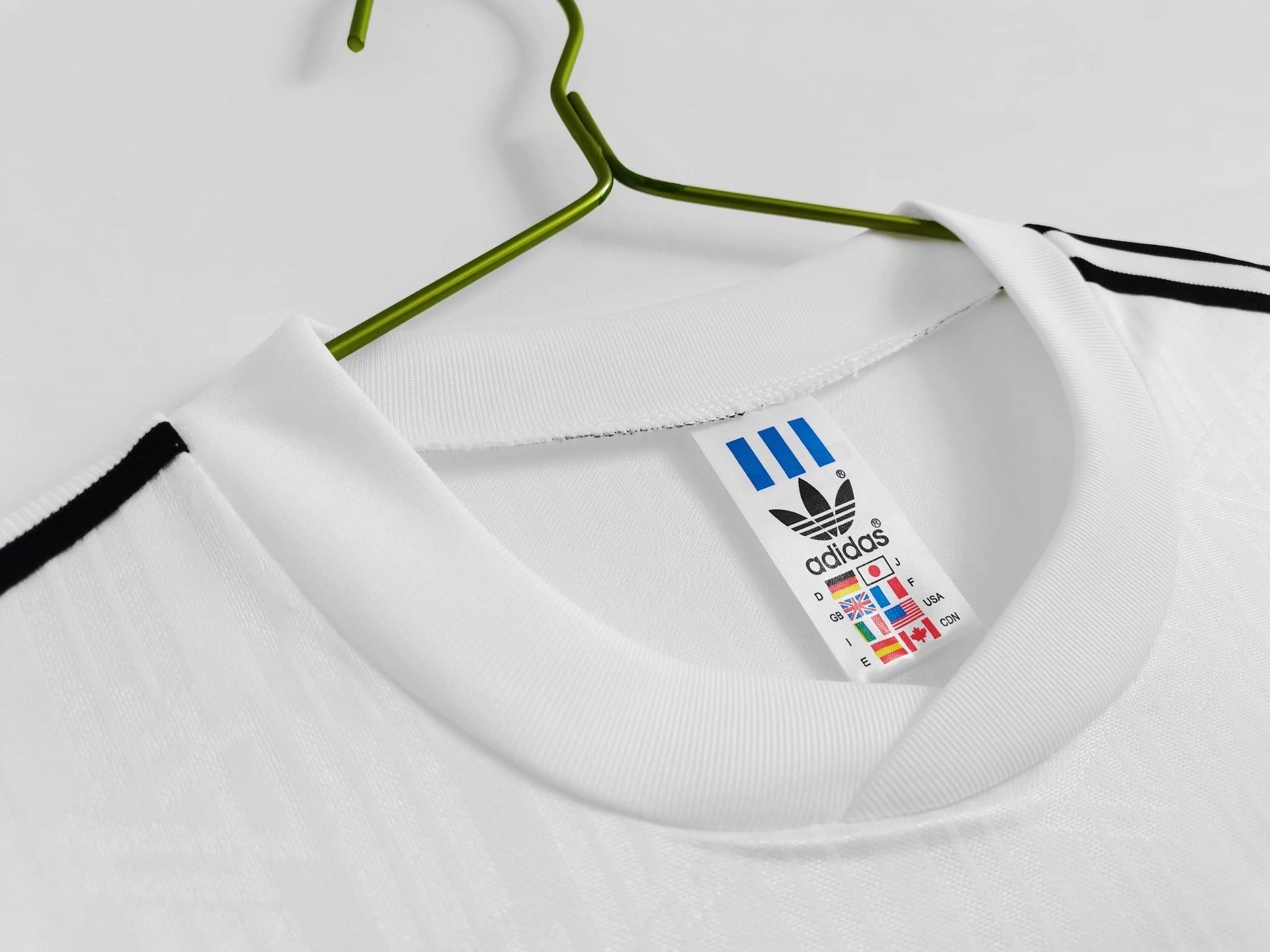 WEST GERMANY WHITE HOME RETRO FOOTBALL SHIRT 1990 image 5