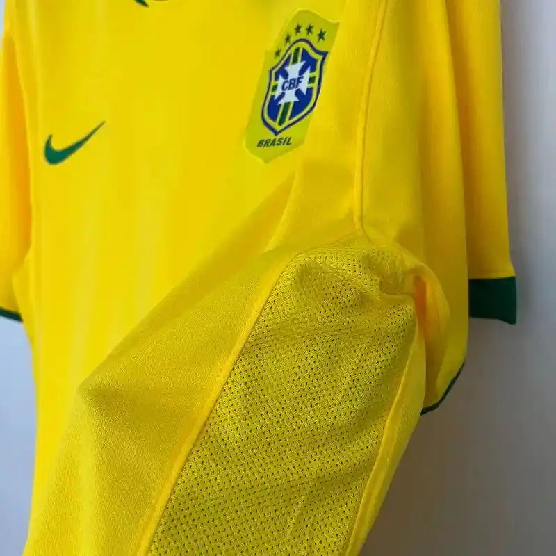 BRAZIL Retro Home Jersey 2006 image 6