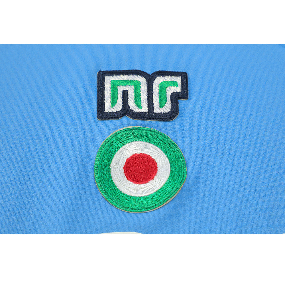 NAPOLI Retro L/S Home Jersey 1987-88 image 5