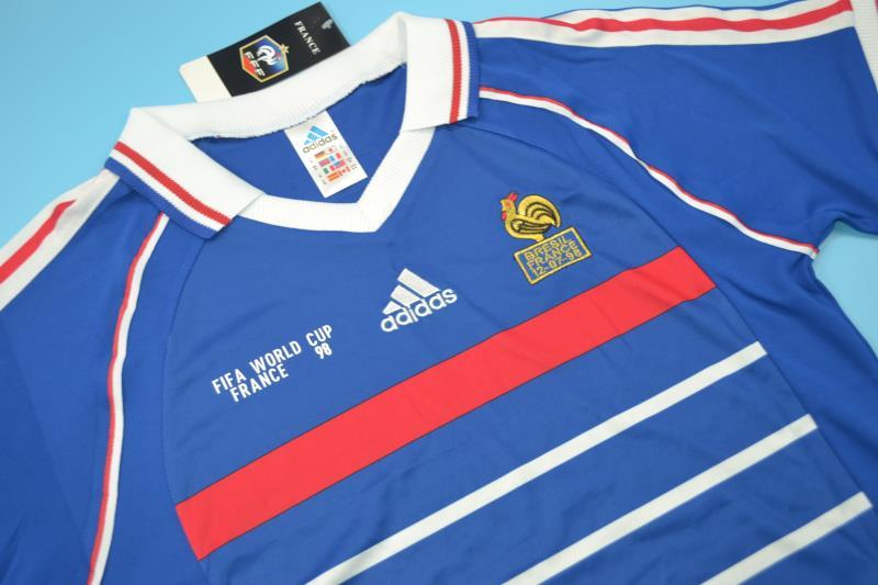 FRANCE Retro Home WORLD CUP 1998 (WC Final Edition) image 5