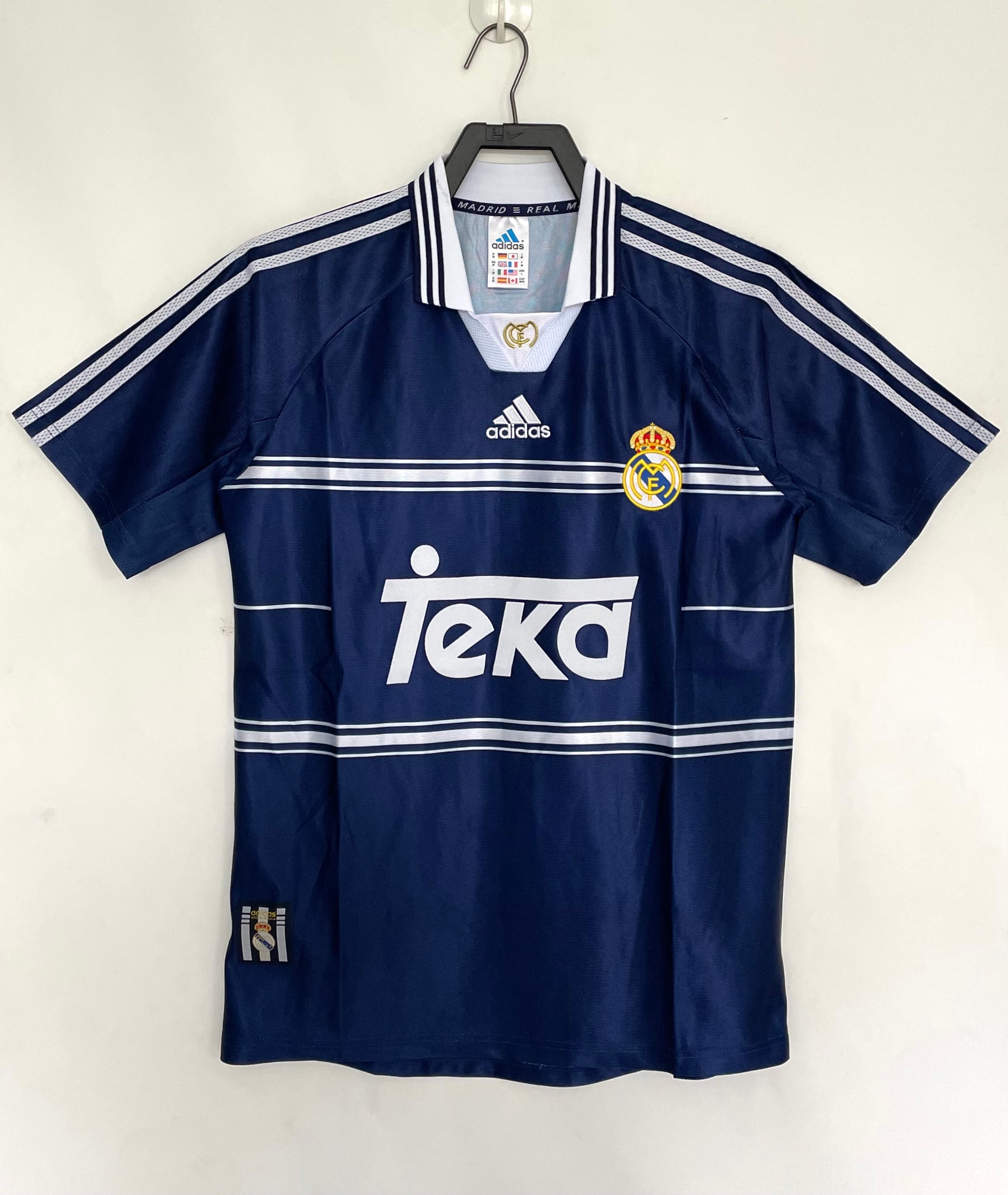 REAL MADRID Retro Away Jersey 1998-99 image 0