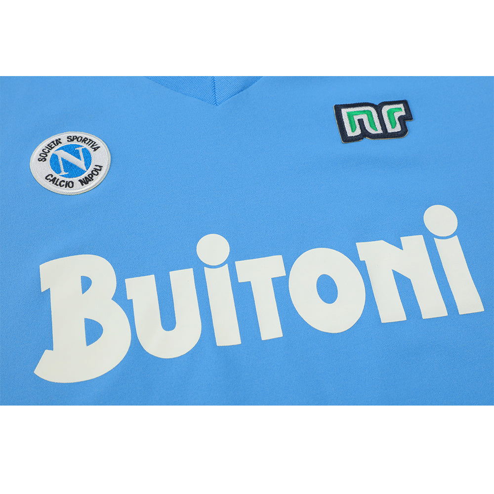 NAPOLI Retro L/S Home Jersey 1986-87 image 2