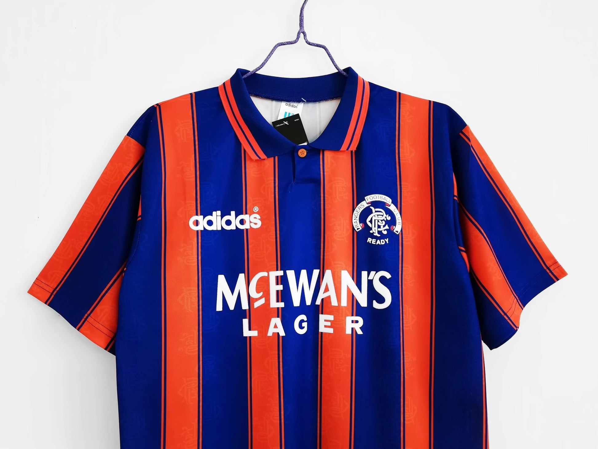 RANGERS Retro Away Jersey -1993-94 image 8