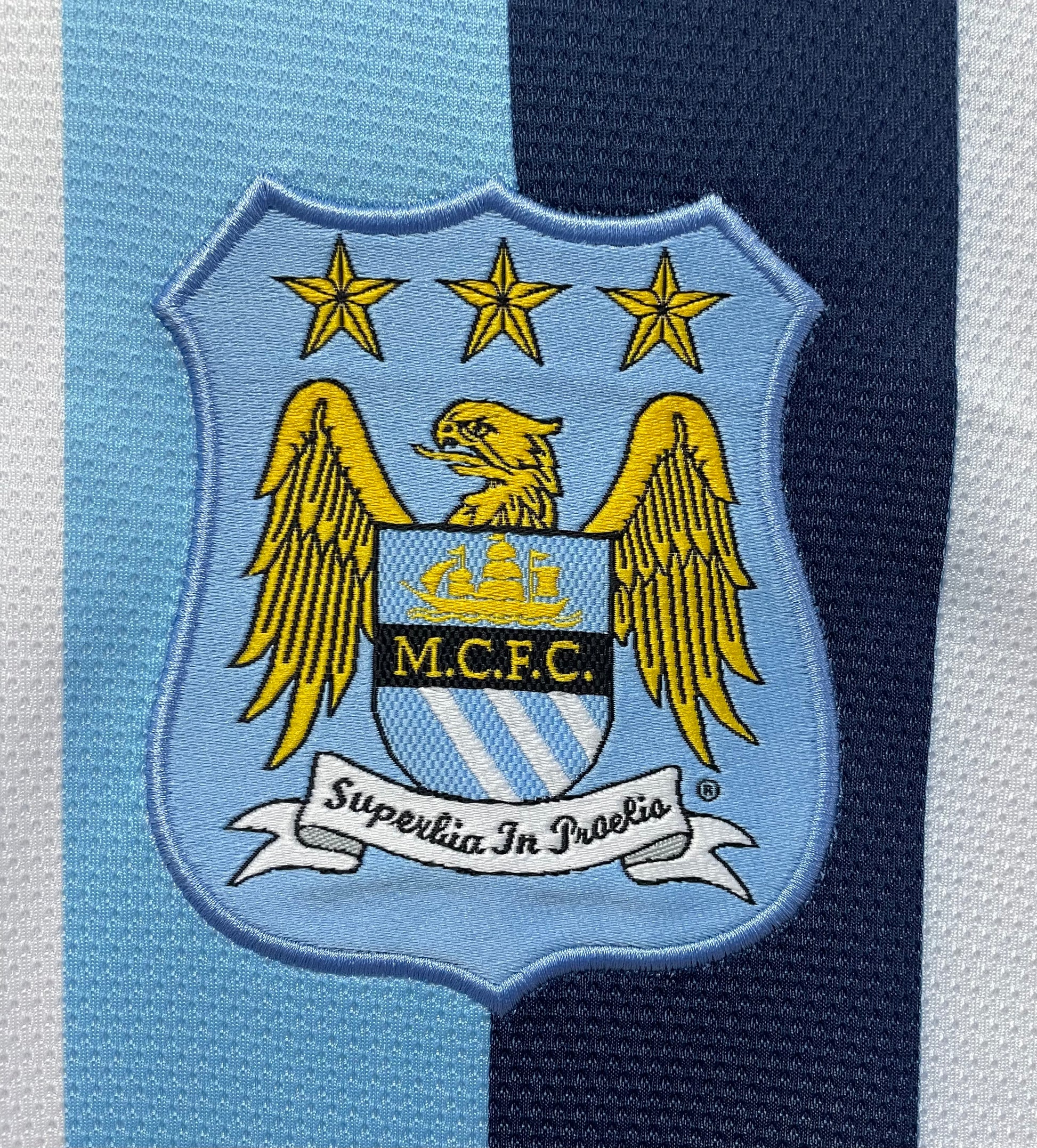 MANCHESTER CITY Retro Away Jersey  2013-14 image 2