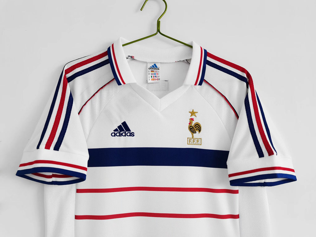 FRANCE Retro Away Jersey WORLD CUP 1998 image 9