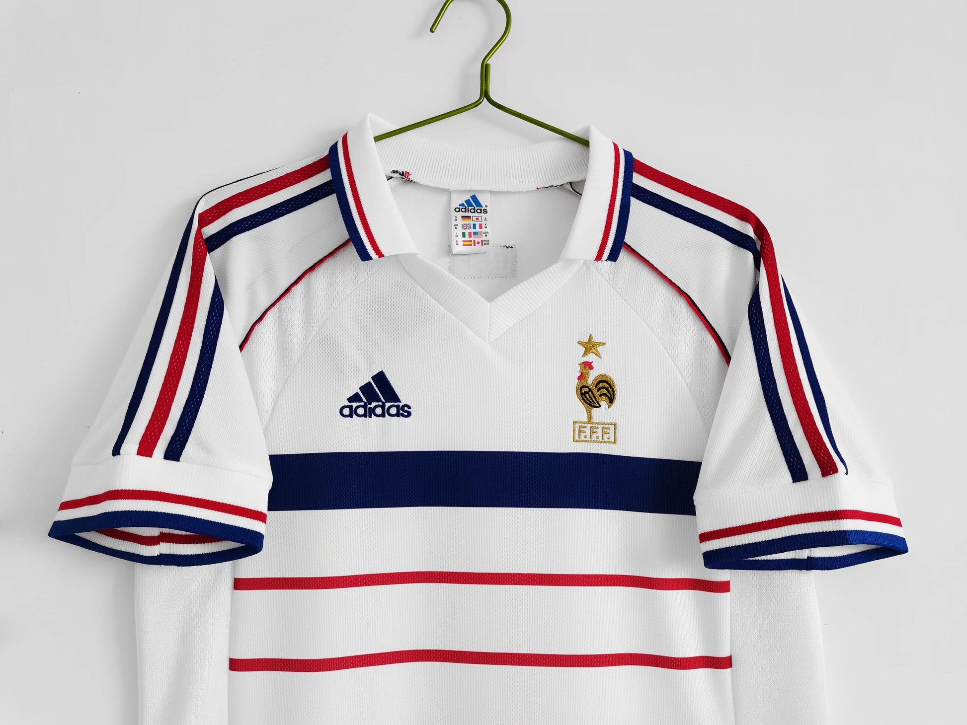 FRANCE Retro Away Jersey WORLD CUP 1998 image 9