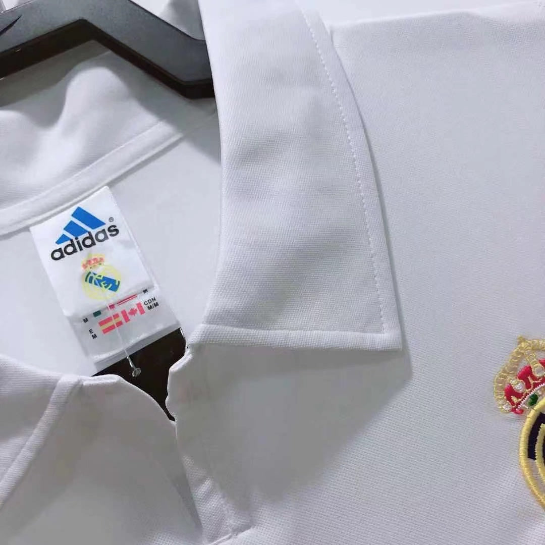 REAL MADRID Retro Home Jersey 2002-03 image 6