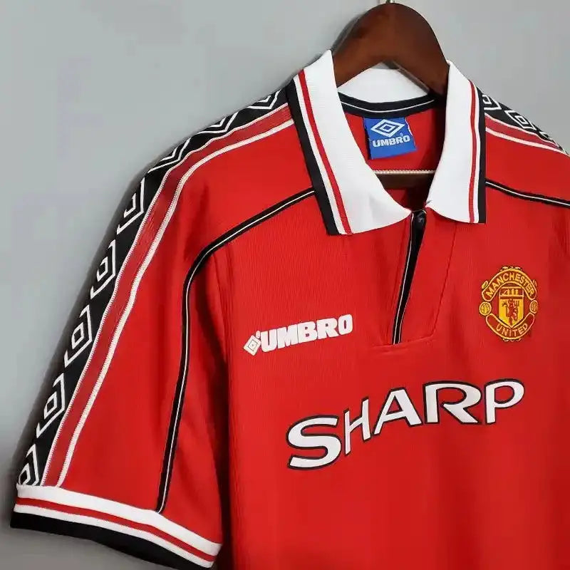 MANCHESTER UNITED RETRO JERSEY 1998 image 5