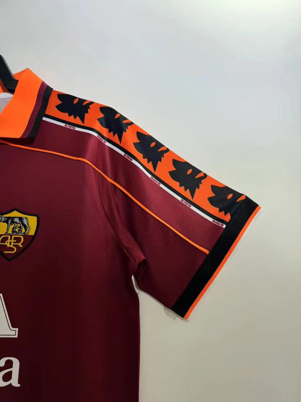 AS ROMA RETRO Home Jersey 1998-99 image 5