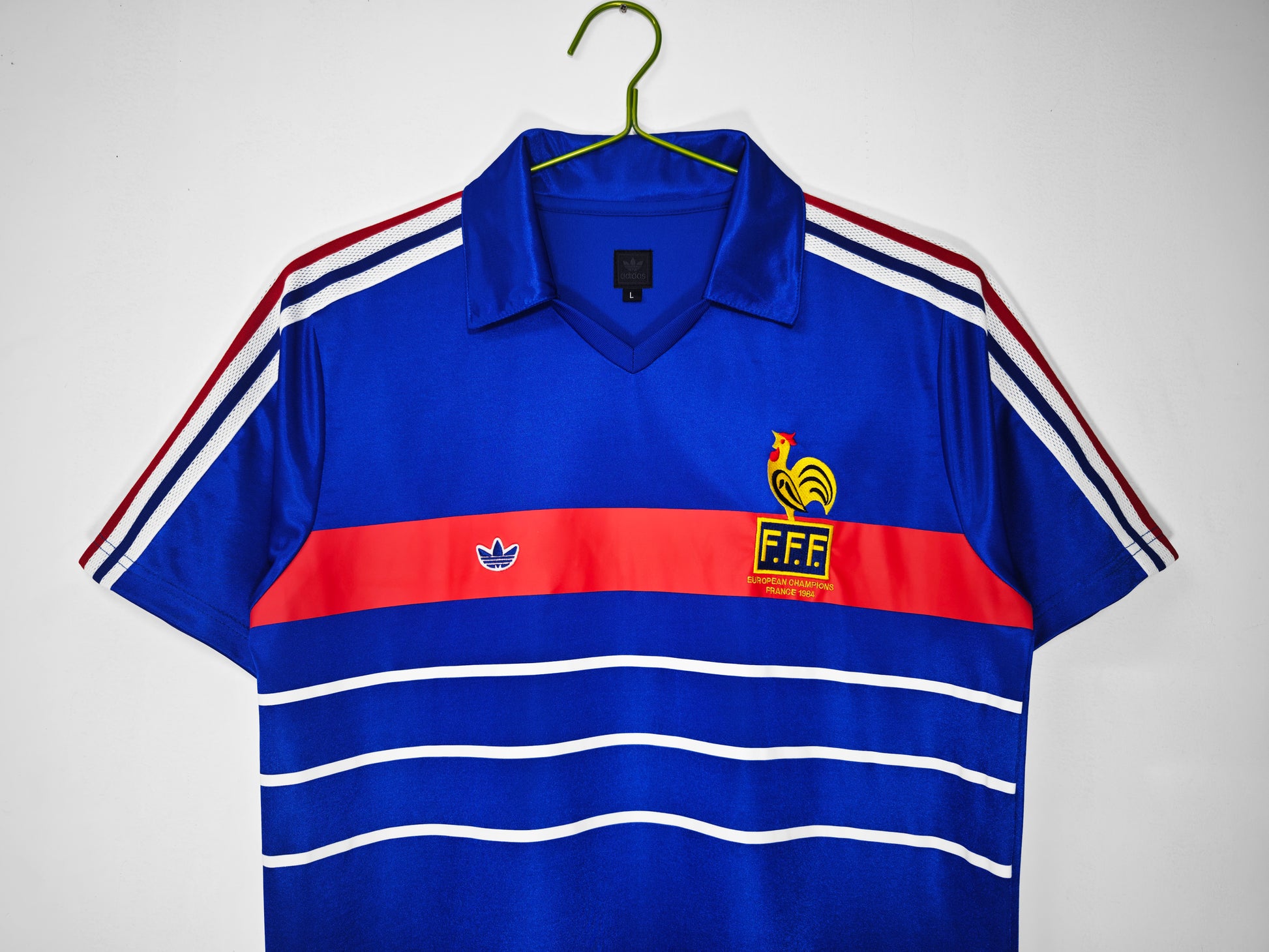 FRANCE Retro Home Jersey EURO 84 (CHAMPIONS) image 7
