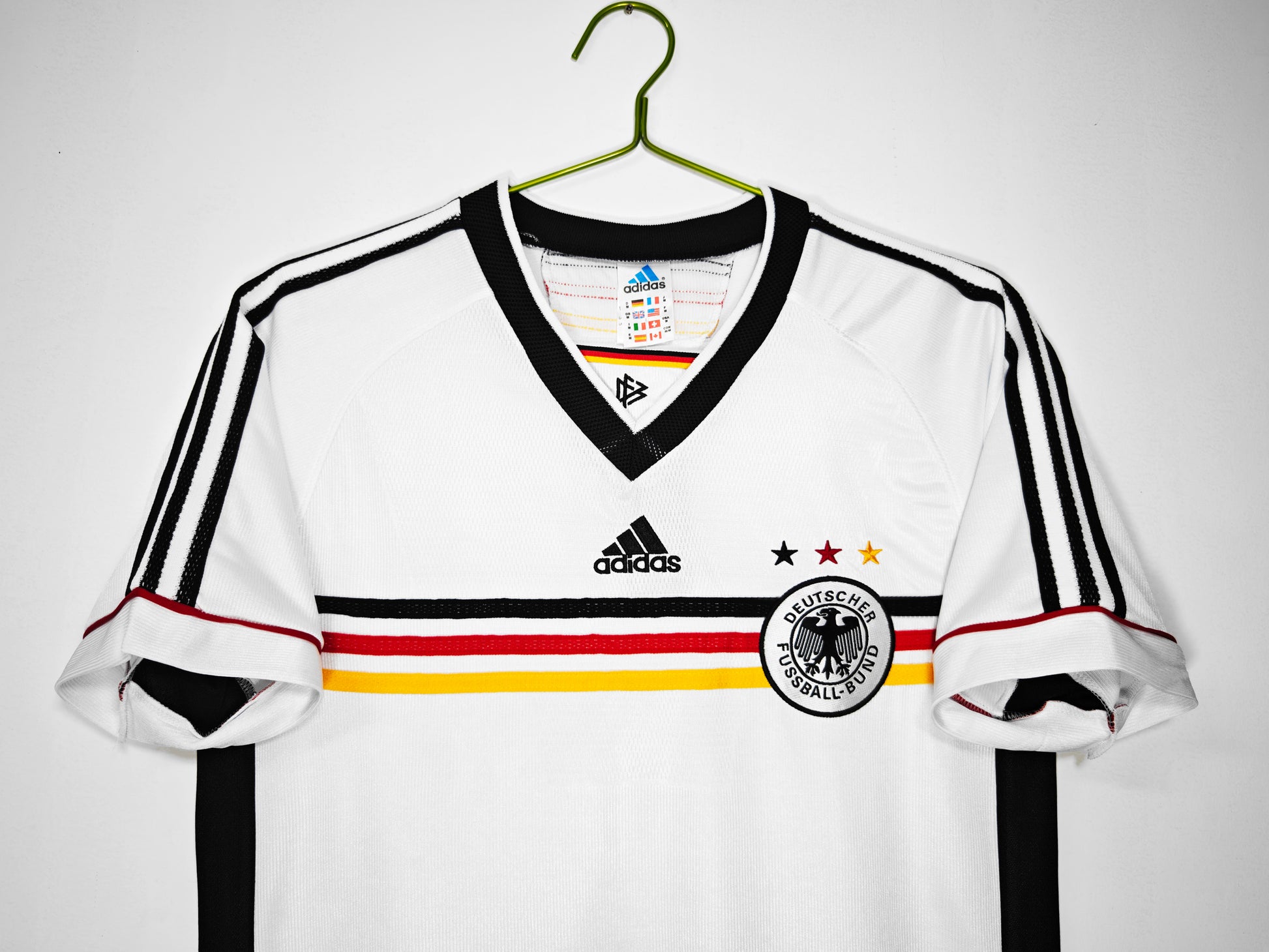 GERMANY Retro Home Jersey 1998 image 2