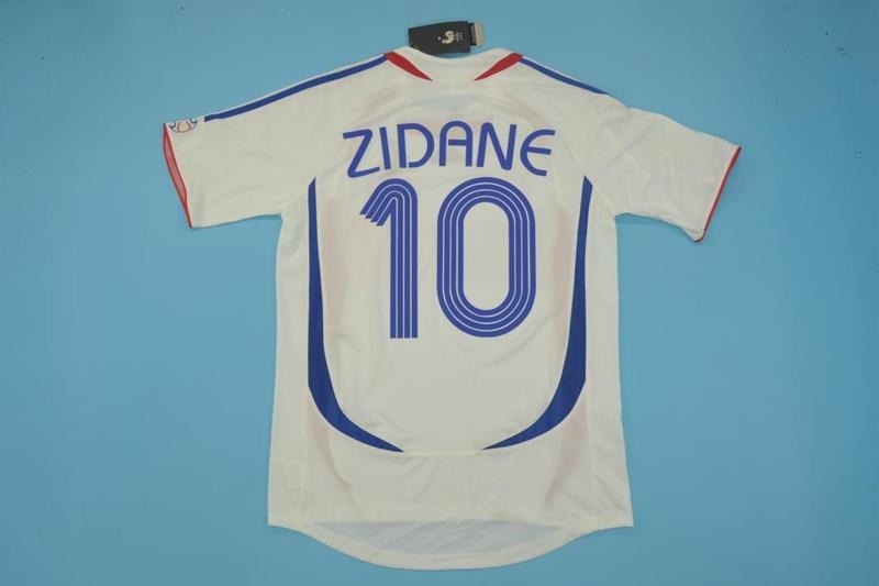 FRANCE Retro Away Jersey 2006 (WORLD CUP FINAL) image 8