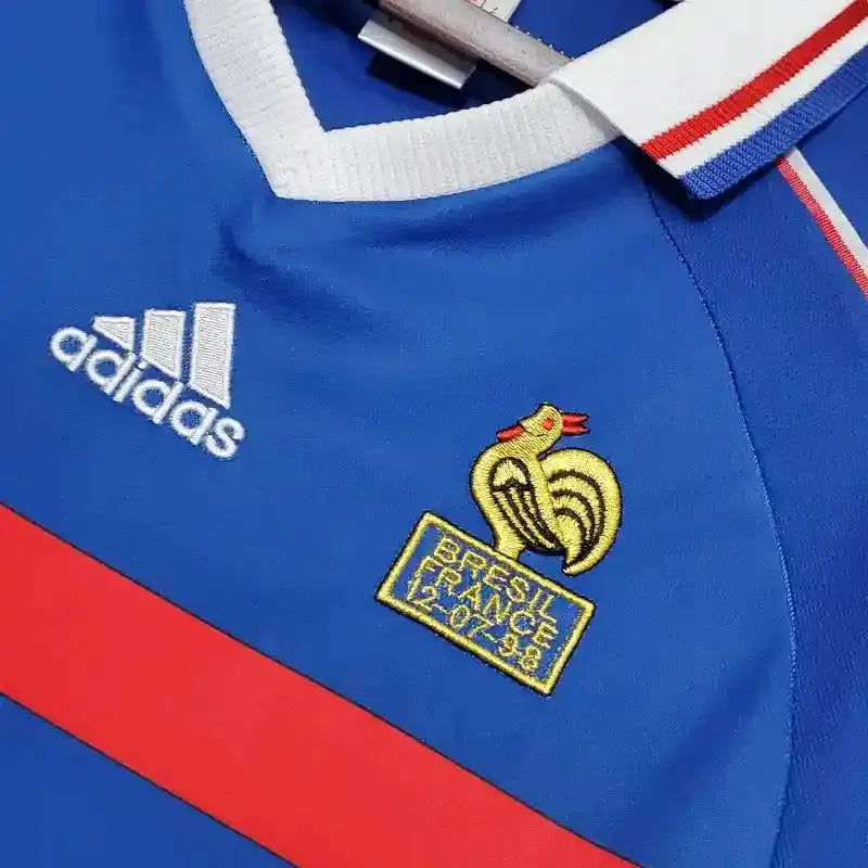 FRANCE Retro Home WORLD CUP 1998 (WC Final Edition) image 14